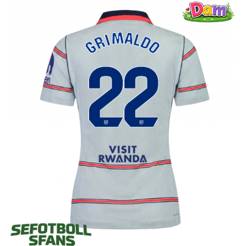 Atletico Madrid Alejandro Grimaldo #22 Tredje Tröja Kvinnor 2026-27 Kortärmad